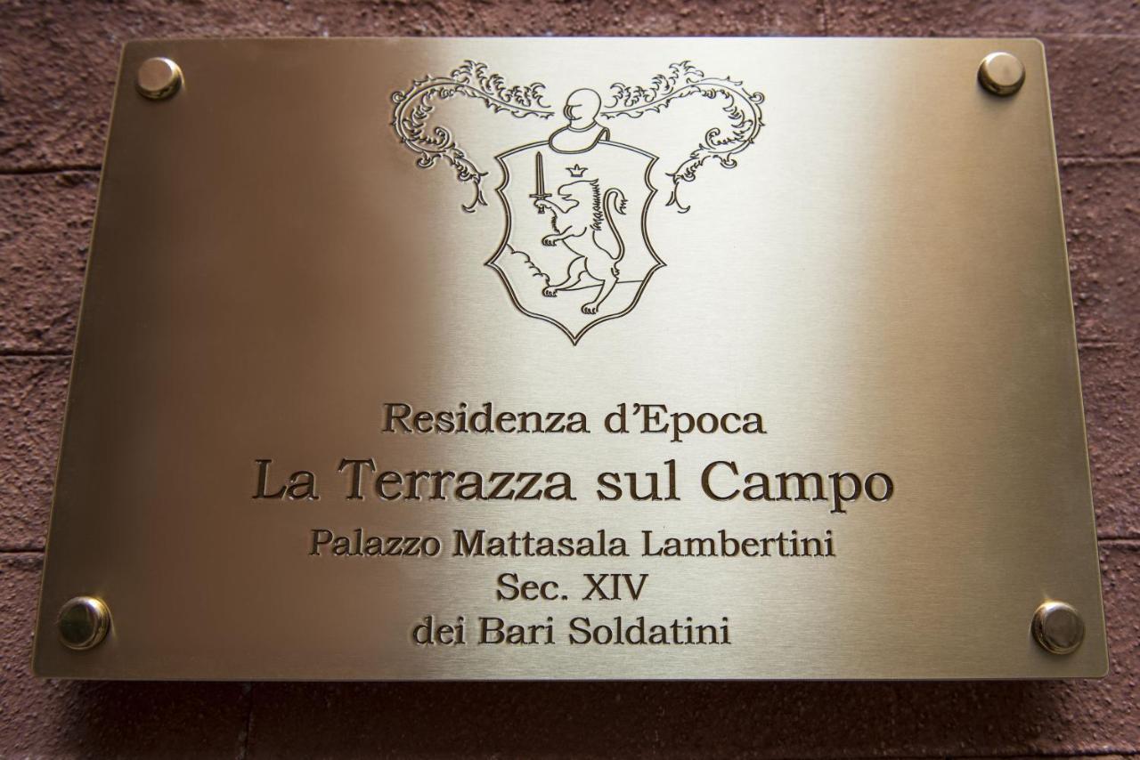 La Terrazza Sul Campo-Rooms Only Сиена Экстерьер фото