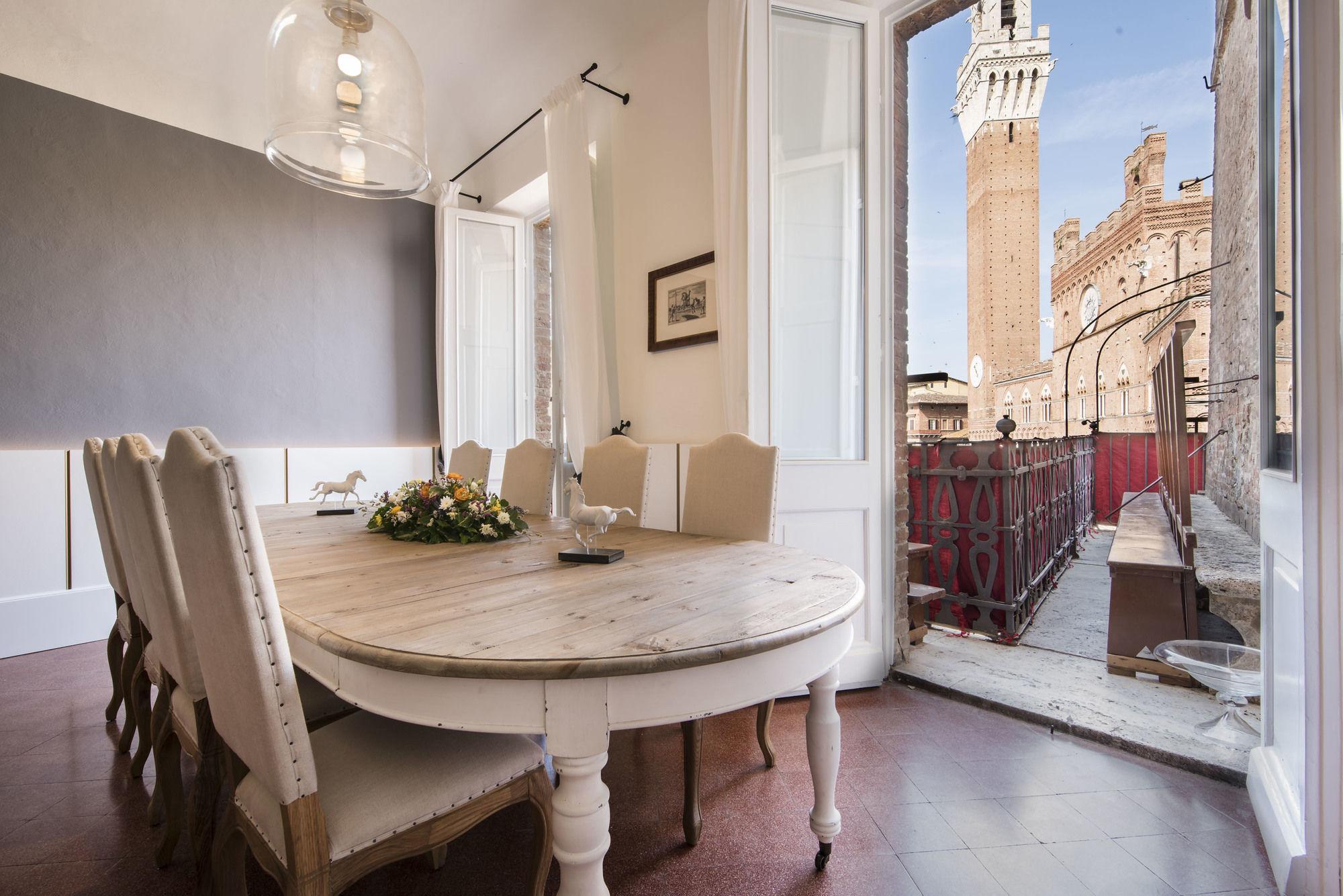 La Terrazza Sul Campo-Rooms Only Сиена Экстерьер фото